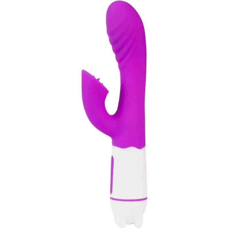 ARMONY - GLÜCKLICHER VIBRATOR & STIMULATOR MIT VIOLETTER WIEDERAUFLADBARER ZUNGE - Vanelion Paradise