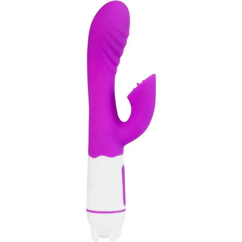 ARMONY - GLÜCKLICHER VIBRATOR & STIMULATOR MIT VIOLETTER WIEDERAUFLADBARER ZUNGE - Vanelion Paradise