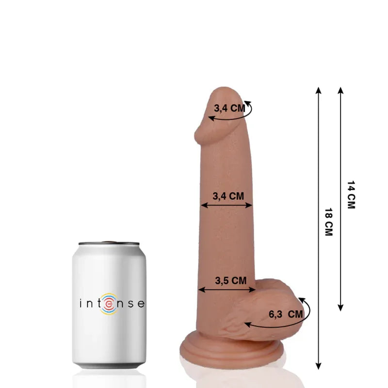 MR INTENSE - 10 REALISTIC PENIS 18 CM -O- 3.4 CM - Vanelion Paradise