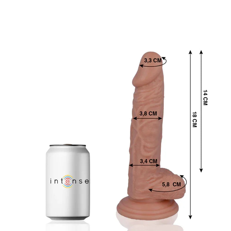 MR INTENSE - 11 REALISTIC PENIS 18 CM -O- 3.8 CM - Vanelion Paradise
