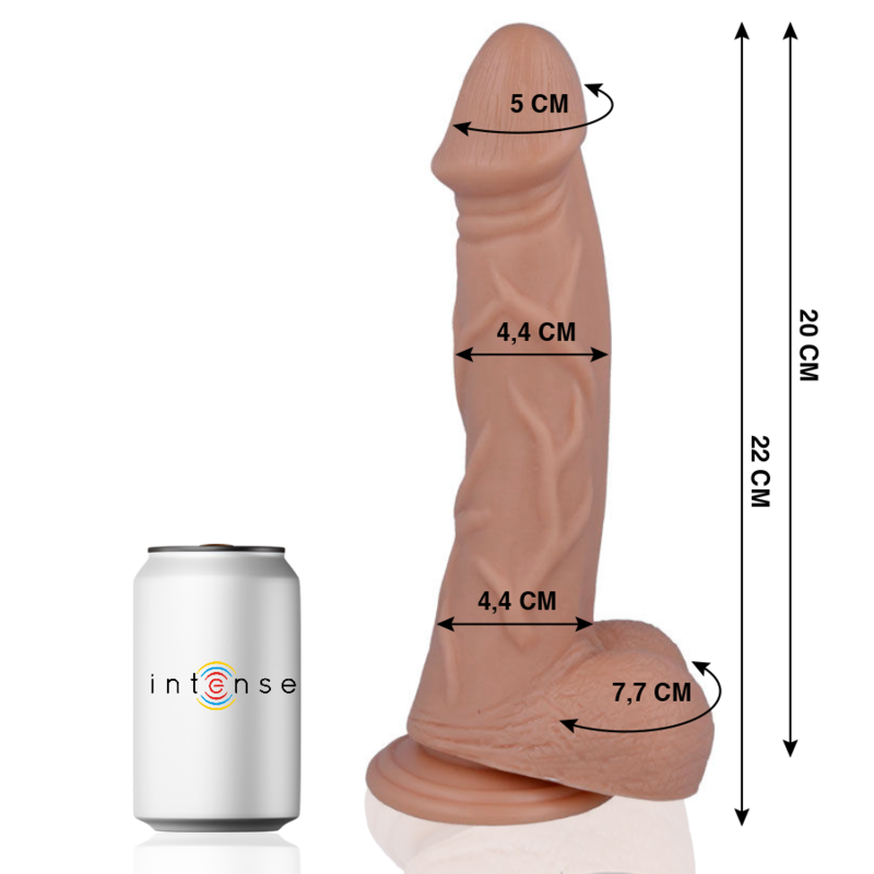 MR INTENSE - 26 REALISTISCHER PENIS 22 CM -O- 4.4 CM