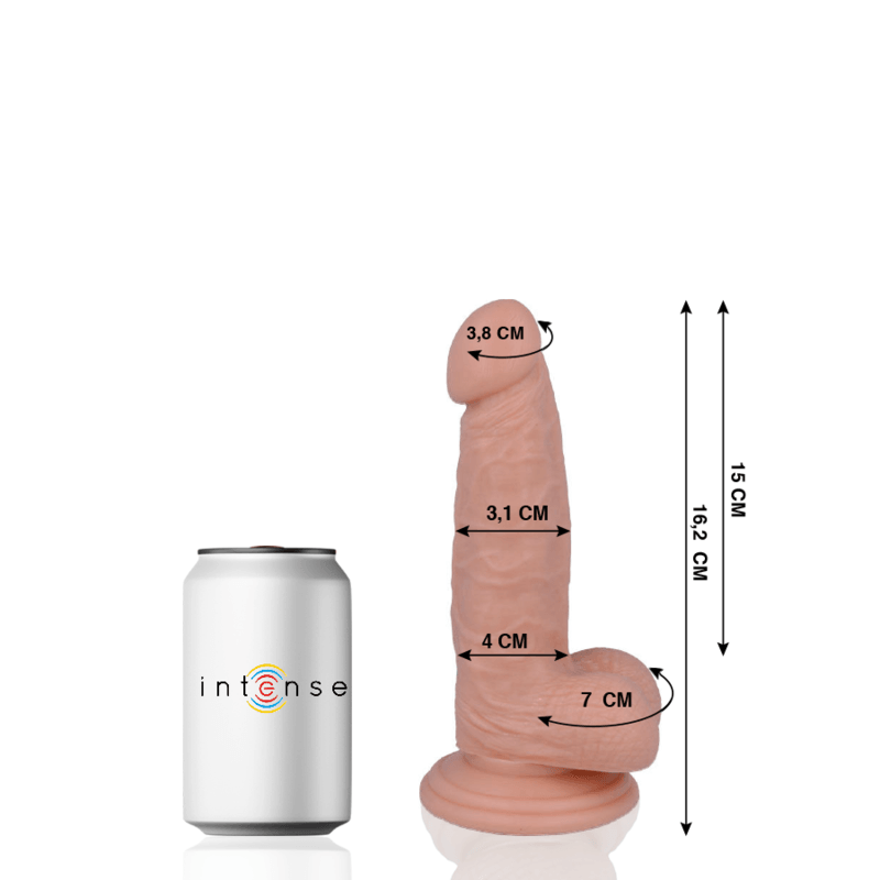 MR INTENSE - 4 REALISTIC PENIS 16.2 CM -O- 3.1 CM