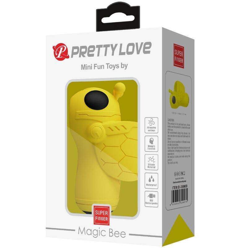 PRETTY LOVE - MINI-SPASSSPIELZEUG VON MAGIC BEE VIBRATOR & SUCKER - Vanelion Paradise