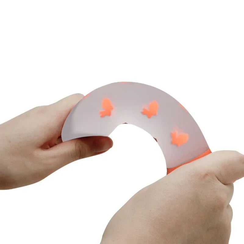 PRETTY LOVE - MAGISCHER NACHT-DILDO OHNE VIBRATION LEUCHTENDES ORANGE - Vanelion Paradise