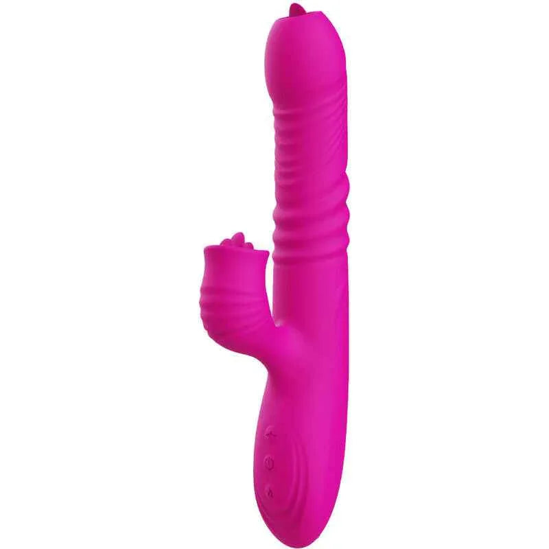 ARMONY - FANNY MULTIFUNKTIONS-DOPPELZUNGENVIBRATOR FUCHSIA WÄRMEEFFEKT - Vanelion Paradise