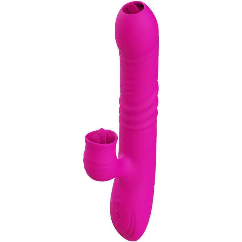 ARMONY - FANNY MULTIFUNKTIONS-DOPPELZUNGENVIBRATOR FUCHSIA WÄRMEEFFEKT - Vanelion Paradise