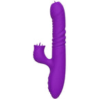ARMONY - VOLLSTNDIGER G-PUNKT-KANINCHENVIBRATOR MIT STIMULIERENDEM ZUNGENVIOLETTEN WRMEEFFEKT - Vanelion Paradise