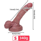 ARMONY - REALISTISCHER FLÜSSIGSILIKONDILDO 13 CM - Vanelion Paradise