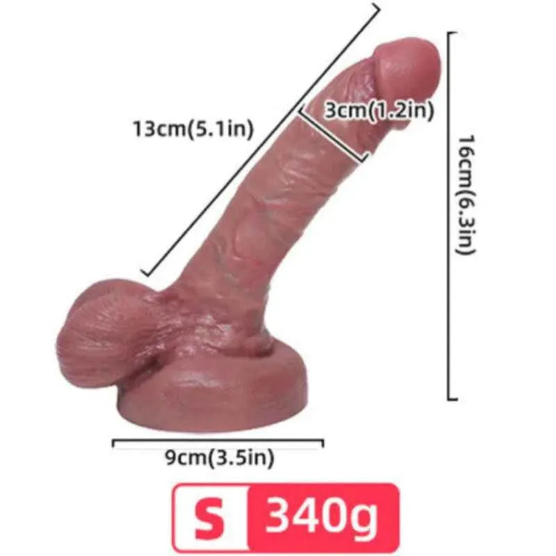 ARMONY - REALISTISCHER FLÜSSIGSILIKONDILDO 13 CM - Vanelion Paradise