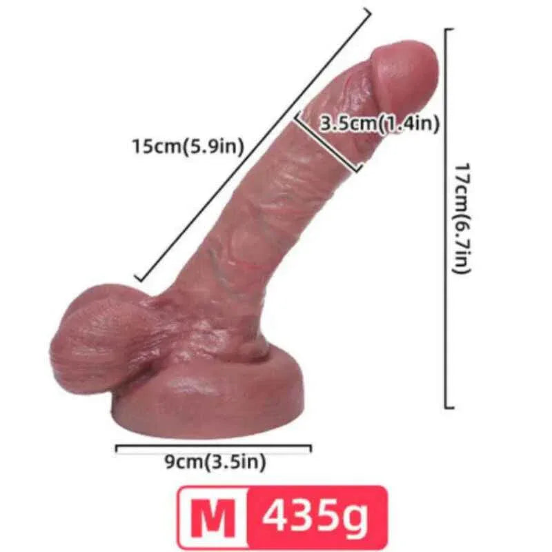 ARMONY - REALISTISCHER FLÜSSIGSILIKONDILDO 15 CM - Vanelion Paradise