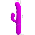 PRETTY LOVE - KANINCHENVIBRATOR MIT LECKENDEM FUCHSIA - Vanelion Paradise