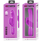 PRETTY LOVE - KANINCHENVIBRATOR MIT LECKENDEM FUCHSIA - Vanelion Paradise