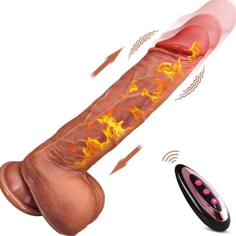 ARMONY - REALISTISCHER DILDO-VIBRATOR MIT FERNBEDIENUNG 22.5 CM - Vanelion Paradise