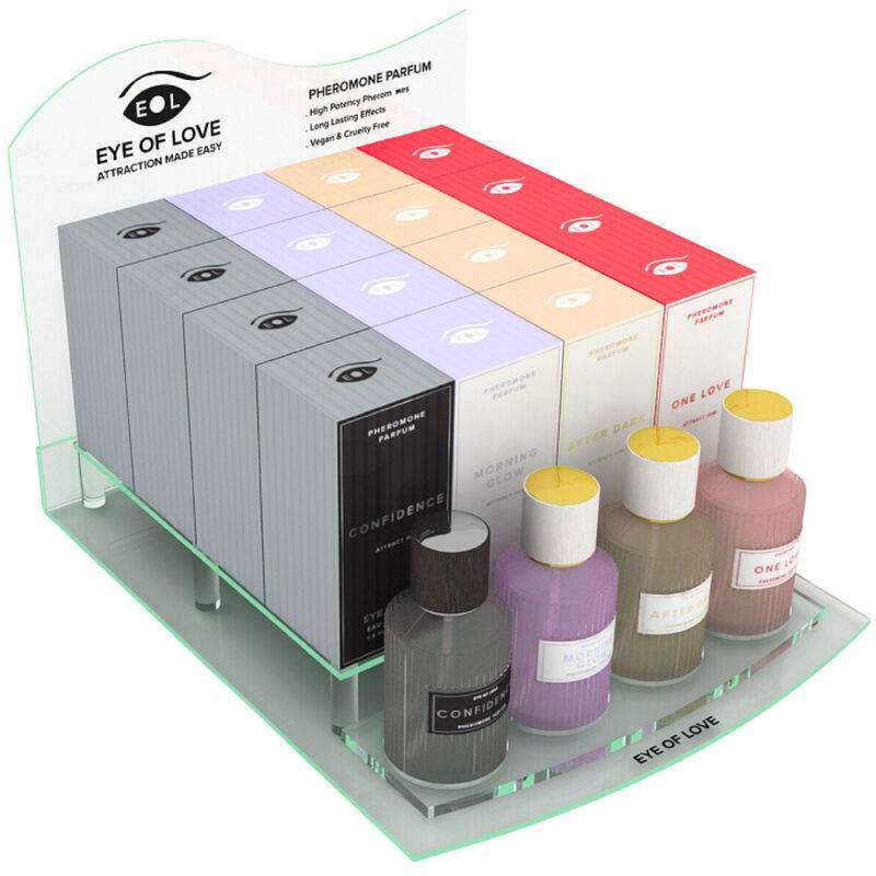 EYE OF LOVE - DELUXE-DISPLAY-PARFÜM 50 ML 16 STÜCK + TESTER - Vanelion Paradise