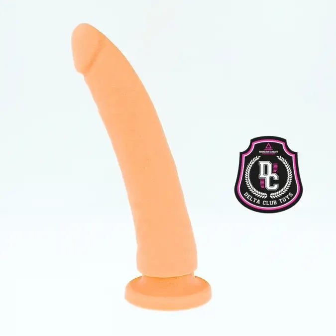 DELTA CLUB - TOYS NATÜRLICHER DILDO AUS MEDIZINISCHEM SILIKON 23 CM -O- 4.5 CM - Vanelion Paradise