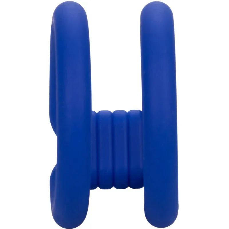 CALEXOTICS - ADMIRAL DUAL COCK CAGE BLAU - Vanelion Paradise