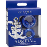 CALEXOTICS - ADMIRAL COCK RING SET BLAU - Vanelion Paradise