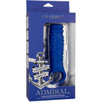 CALEXOTICS - ADMIRAL PENISABDECKUNG MIT PERLEN, FLÜSSIGES SILIKON BLAU - Vanelion Paradise