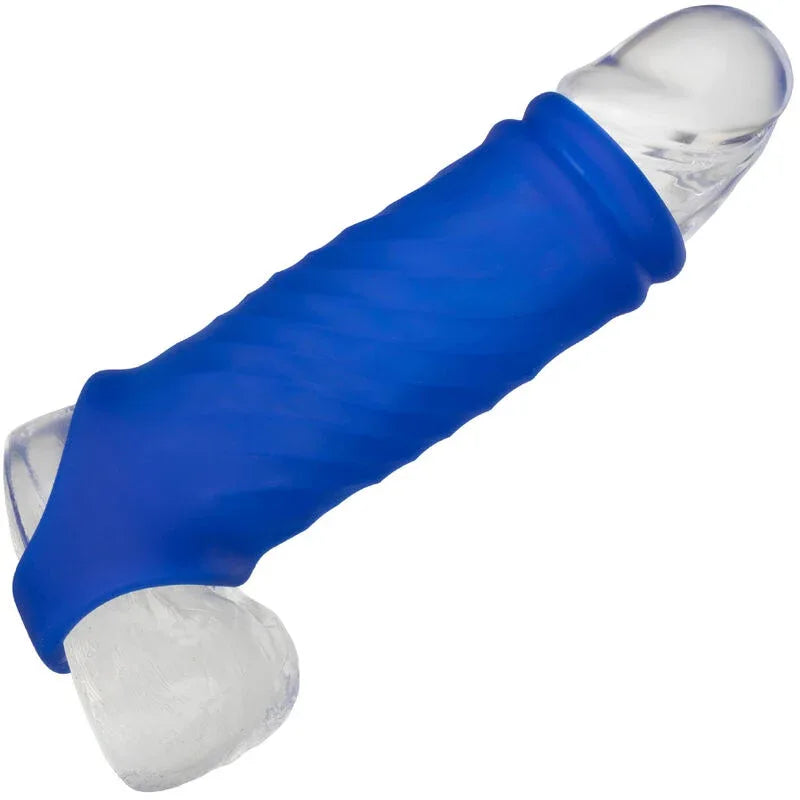 CALEXOTICS - ADMIRAL WAVE PENIS COVER FLÜSSIGES SILIKON BLAU - Vanelion Paradise