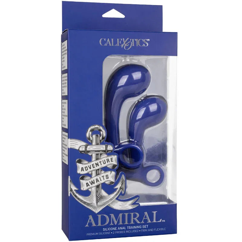 CALEXOTICS - ADMIRAL SET 2 ANALPLUG BLAU - Vanelion Paradise