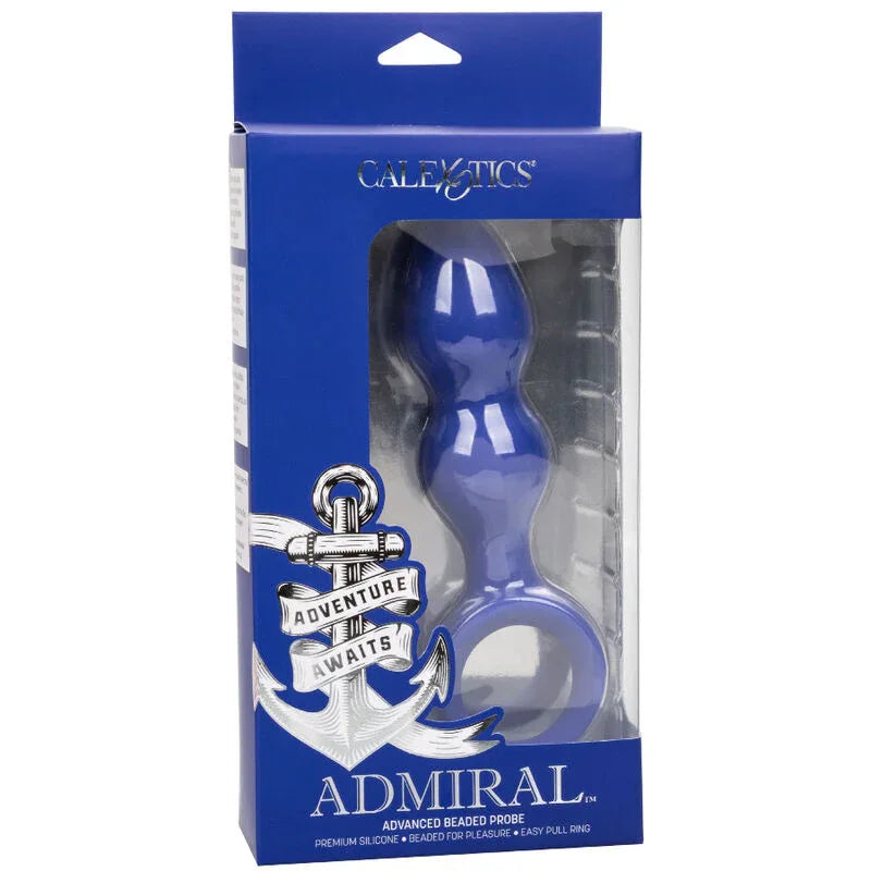 CALEXOTICS - ADMIRAL FORTGESCHRITTENER ANALPLUG BLAU - Vanelion Paradise
