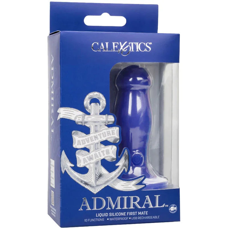 CALEXOTICS - ADMIRAL FIRST MATE ANAL PLUG VIBRATOR BLAU - Vanelion Paradise