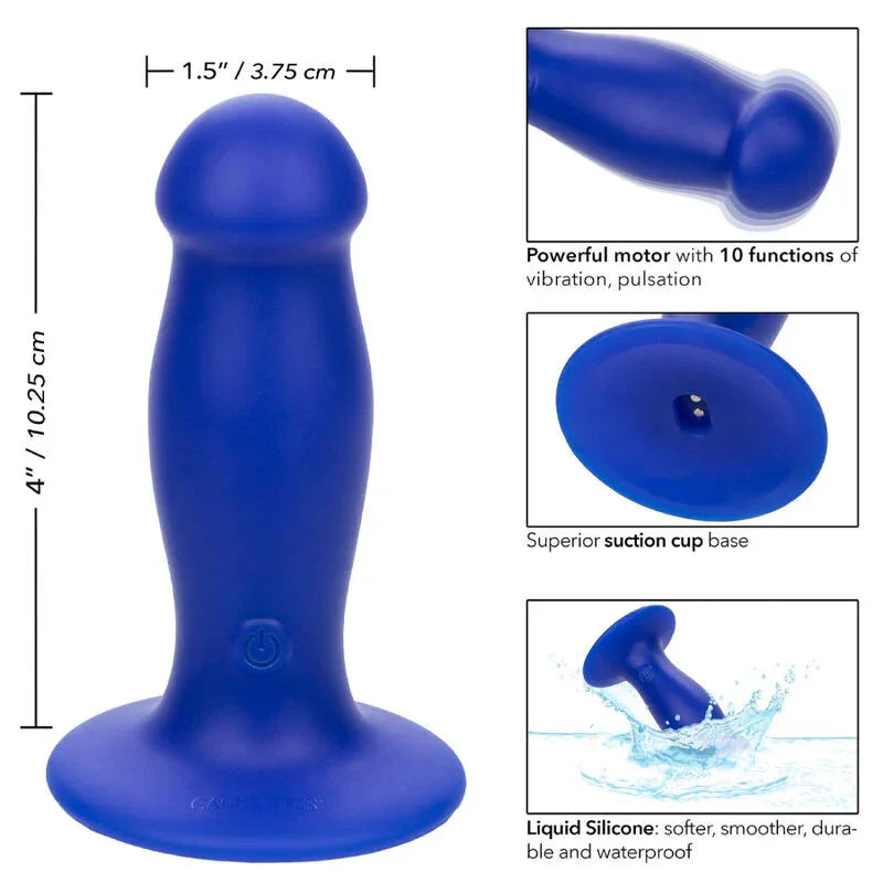 CALEXOTICS - ADMIRAL FIRST MATE ANAL PLUG VIBRATOR BLAU - Vanelion Paradise