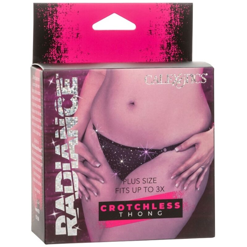 CALEXOTICS - RADIANCE RHEIN-TANGA MIT OHNE SCHRITT, PLUS GRÖSSE