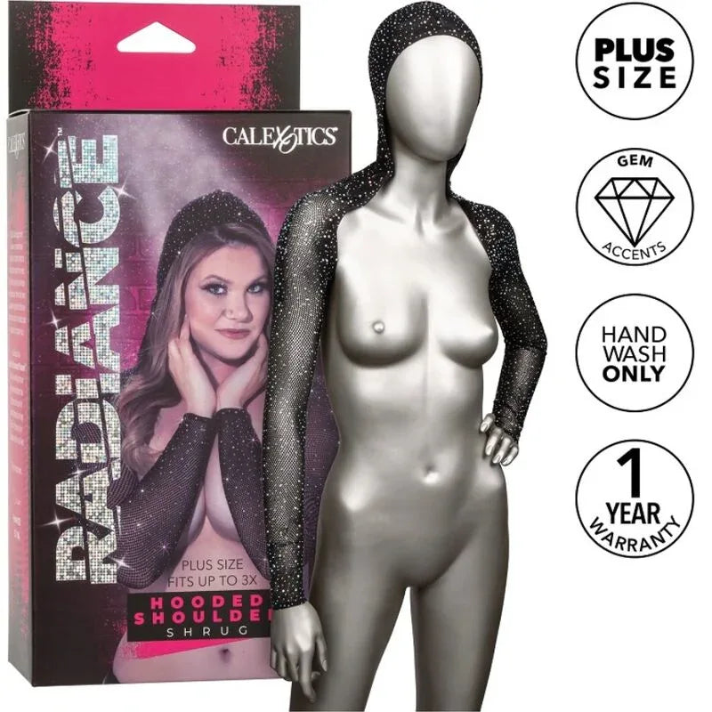 CALEXOTICS - RADIANCE KAPUZEN-SCHULTERBOLZEN RHEIN PLUS GRÖSSE - Vanelion Paradise