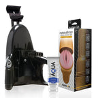 FLESHLIGHT - STAMINA GO TRAININGSEINHEIT LADY + UNIVERSAL LAUNCH + SCHMIERMITTEL IN AQUA-QUALITÄT 50 ML - Vanelion Paradise