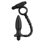 ANAL FANTASY - MINI-ANALSTIMULATOR MIT RING UND VIBRIERENDER KUGEL - Vanelion Paradise