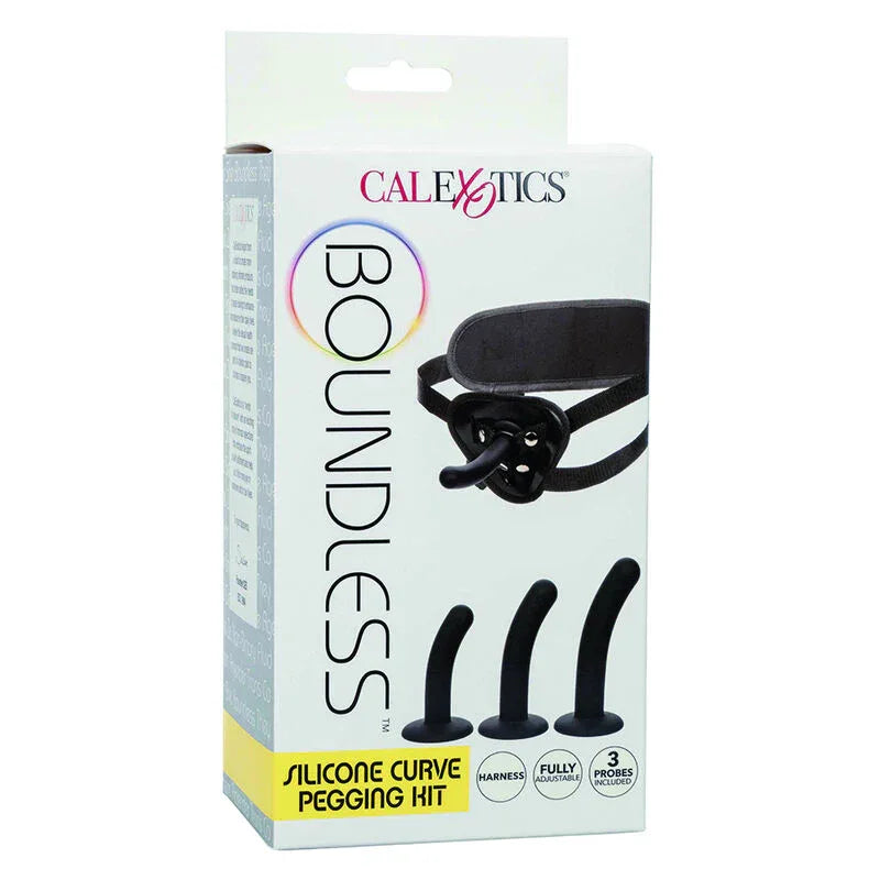 CALEXOTICS - BOUNDLESS SILIKON-KURVE-PEGGING-KIT - Vanelion Paradise