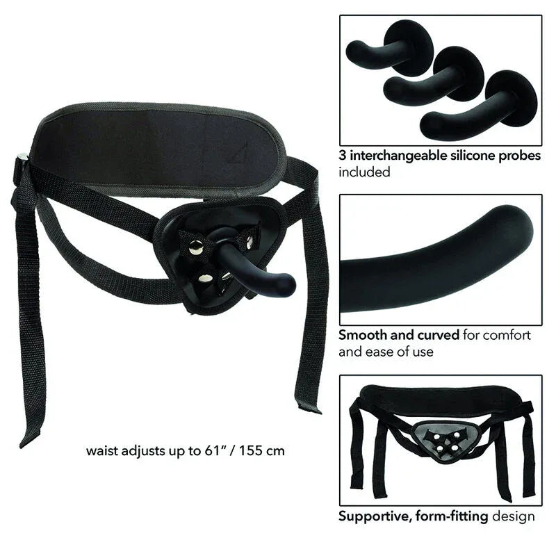CALEXOTICS - BOUNDLESS SILIKON-KURVE-PEGGING-KIT - Vanelion Paradise