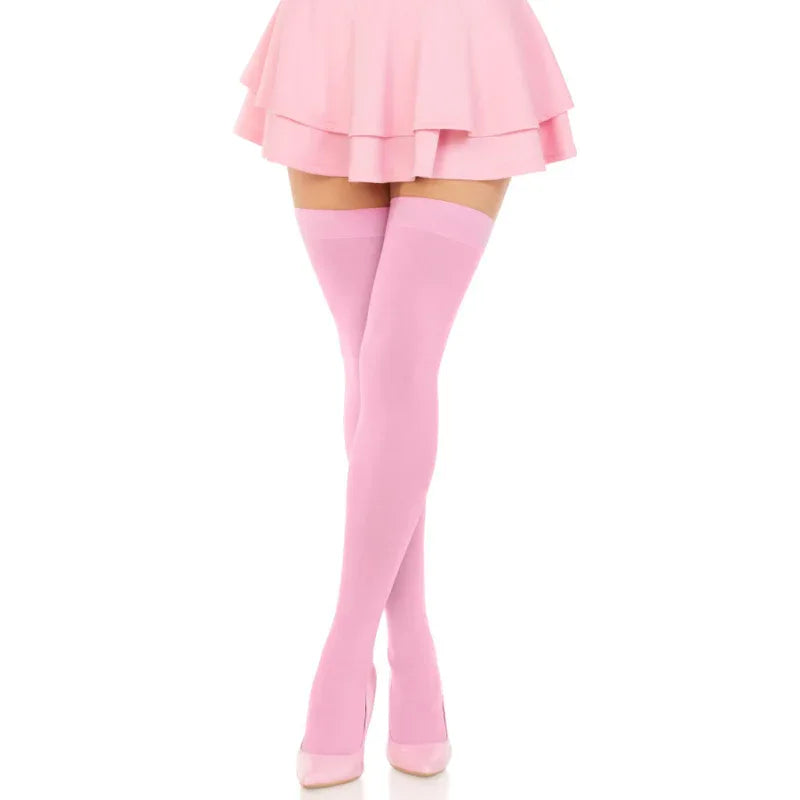 LEG AVENUE - NYLON-OBERTEILHÖHE ROSA - Vanelion Paradise