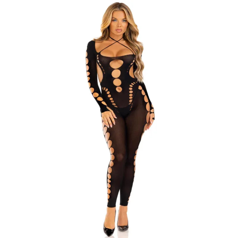 LEG AVENUE - RECKLESS ANKLE BODYSTOCKING - Vanelion Paradise