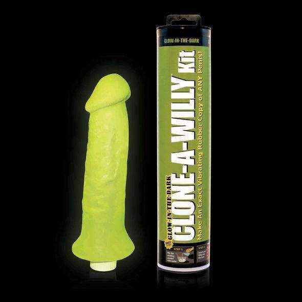 CLONE A WILLY - LEUCHTENDEN GRÜNEN PENIS-KLONER VON WILLY MIT VIBRATOR - Vanelion Paradise