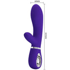PRETTY LOVE - THOMAS MULTIFUNKTIONS-G-SPOT-VIBRATOR LILA - Vanelion Paradise