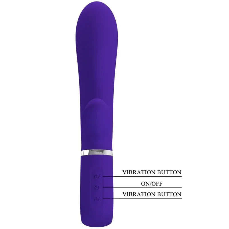 PRETTY LOVE - THOMAS MULTIFUNKTIONS-G-SPOT-VIBRATOR LILA - Vanelion Paradise
