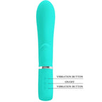Pretty Love „Thomas“ G-Punkt & Rabbit Vibrator – Aqua Green - Vanelion Paradise