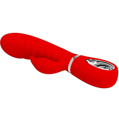 PRETTY LOVE - PRESCOTT MULTIFUNKTIONS-G-SPOT-VIBRATOR ROT