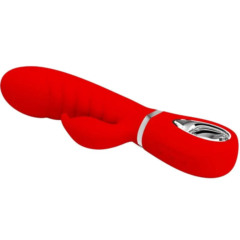 Pretty Love Prescott – G-Punkt Rabbit Vibrator, Rot - Vanelion Paradise