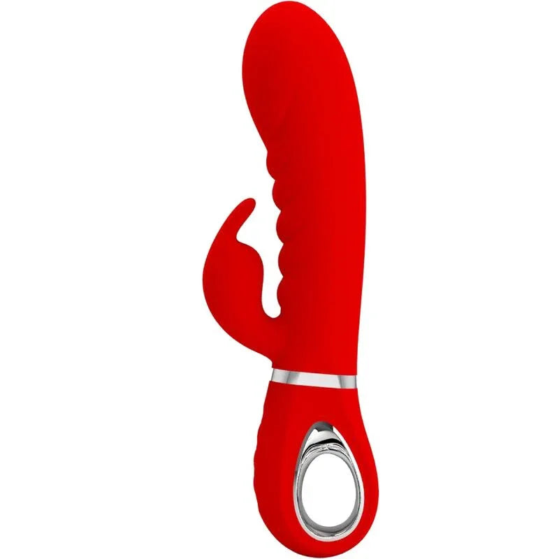 Pretty Love Prescott – G-Punkt Rabbit Vibrator, Rot - Vanelion Paradise