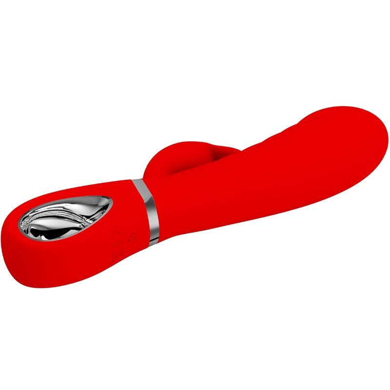 PRETTY LOVE - PRESCOTT MULTIFUNKTIONS-G-SPOT-VIBRATOR ROT