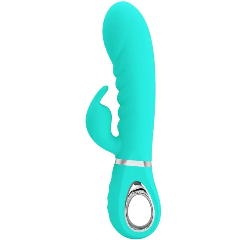 PRETTY LOVE - PRESCOTT MULTIFUNKTIONS-G-SPOT-VIBRATOR AQUA GREEN - Vanelion Paradise