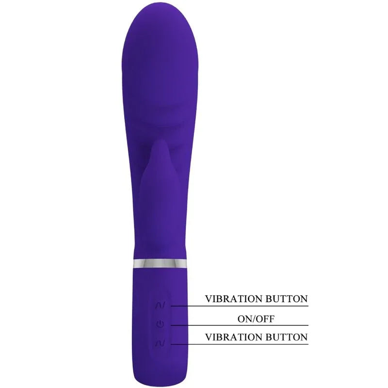 PRETTY LOVE - PRESCOTT MULTIFUNKTIONS-G-SPOT-VIBRATOR LILA - Vanelion Paradise