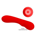 PRETTY LOVE - PRESCOTT WIEDERAUFLADBARER VIBRATOR ROT - Vanelion Paradise