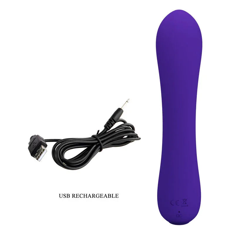 PRETTY LOVE - PRESCOTT WIEDERAUFLADBARER VIBRATOR LILA - Vanelion Paradise