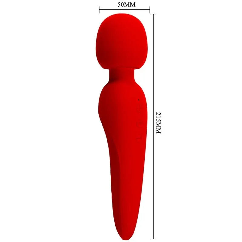 PRETTY LOVE - MEREDITH MASSAGER 12 VIBRATIONSMODI ROT - Vanelion Paradise