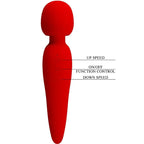 PRETTY LOVE - MEREDITH MASSAGER 12 VIBRATIONSMODI ROT - Vanelion Paradise