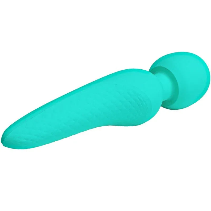 PRETTY LOVE - MEREDITH MASSAGER 12 VIBRATIONSMODI AQUA GRÜN - Vanelion Paradise